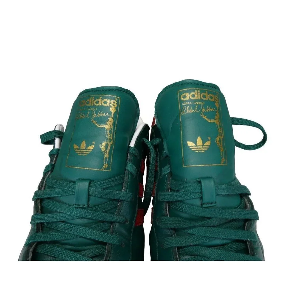 ADIDAS Kareem Abdul Jabbar Sz 8‎ Sneakers NBA Milwaukee Bucks Superstar RARE